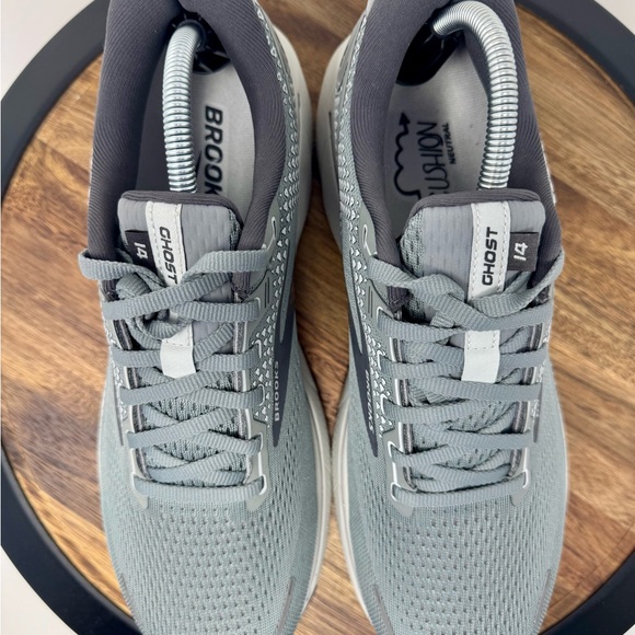 Brooks Ghost 14 Men’s Size 11.5 Grey/Alloy/Oyster 1103691D067 - Picture 3 of 7